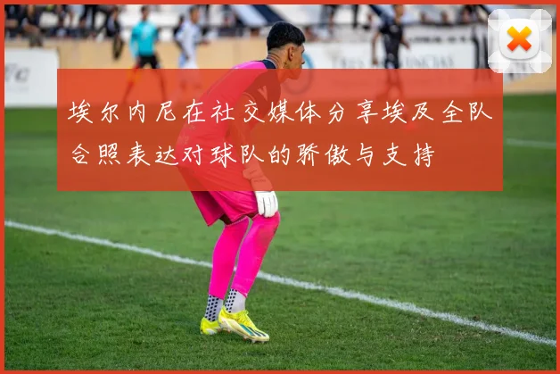 埃尔内尼在社交媒体分享埃及全队合照表达对球队的骄傲与支持